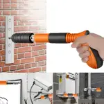 Heavy-Duty Pneumatic Nailer with Double Silencer