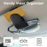 Universal Magnetic Sunglass Holder – Sleek Car Visor Clip for Easy, Secure Eyewear Storage - Image 4