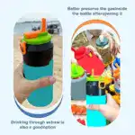 Reusable Soda Can Lid with Silicone Straws – Spill-Proof, Bug-Proof, Snap-On Drink Cover for Cans - Image 6