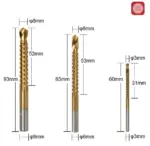 6-Piece Titanium-Coated Step Drill Bit Set - Image 5