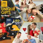LED Flashlight Waterproof Gloves - Practical Durable Fingerless Gloves - Image 7