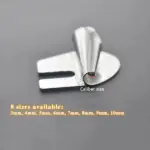 Adjustable Sewing Rolled Hemmer Foot - Image 10