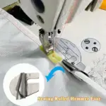 Adjustable Sewing Rolled Hemmer Foot - Image 4