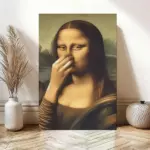 Mona Lisa Bathroom Wall Art Decoration