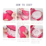 Glitter Diamond Styling Tools Hair Gemstone Styling Set - Image 8