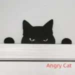 Metal Cat Door Topper – Reversible Decorative Cat Silhouette for Doors & Shelves - Image 6