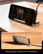 2-in-1 Stand Charging Cable – 240W Fast Charge with Built-In Foldable Stand - Image 4