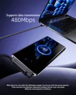 2-in-1 Stand Charging Cable – 240W Fast Charge with Built-In Foldable Stand - Image 6