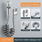 1-in-2 Handheld Dual Control Valve Bidet Sprayer - Image 11