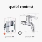 1-in-2 Handheld Dual Control Valve Bidet Sprayer - Image 5