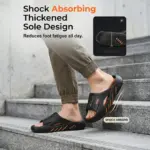 Cloud Comfort Thick Sole Slides – Non-Slip Cushioned Slippers for Men - Image 3