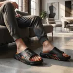 Cloud Comfort Thick Sole Slides – Non-Slip Cushioned Slippers for Men - Image 5
