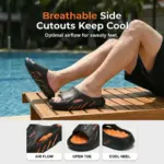 Cloud Comfort Thick Sole Slides – Non-Slip Cushioned Slippers for Men